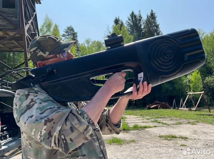 Блокиратор дронов, подавитель бпла, 4 диапазона