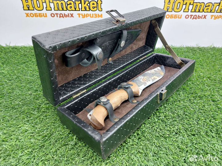 Нож кизляр в кейсе