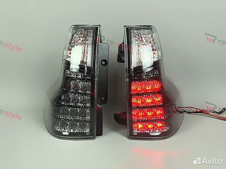 Стопы Lexus GX460 Черные czhk