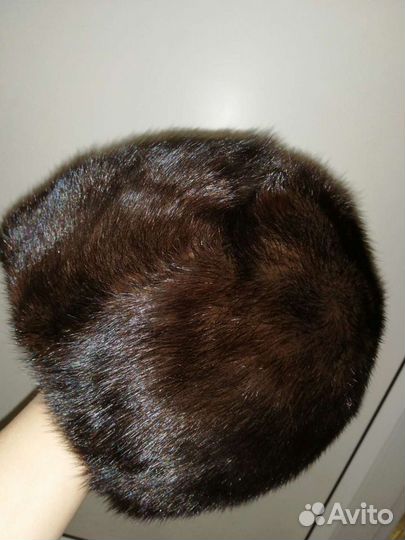 Шапка норковая женская
