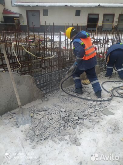 Аренда компрессора с отбойными молотками