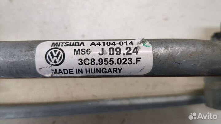 Механизм стеклоочистителя Volkswagen Passat CC, 2011