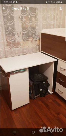 Кровать чердак