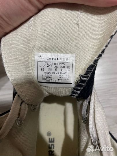 Кеды converse высокие