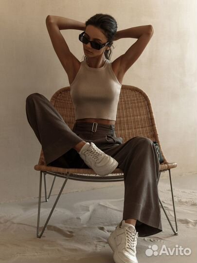 Базовый кроп топ