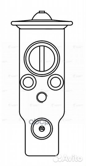 Клапан расш. кондиционера (трв) для а/м Nissa