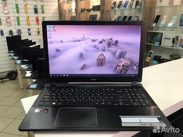 Ноутбук Acer 4ядра 8Gb SSD256Gb отличное сост