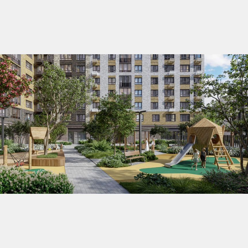 1-к. квартира, 55,1 м², 2/23 эт.