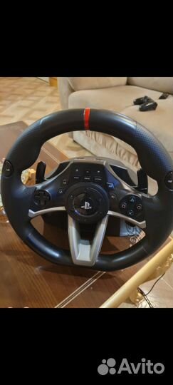 Игровой руль с педалями для пк и для пс4 и пс3