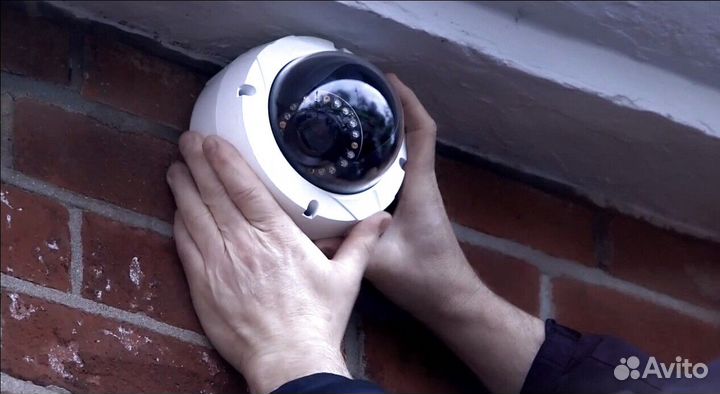 Видеонаблюдение ip с установкой