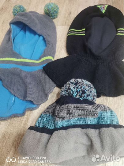 Шапка шлем весна-осень 52-54