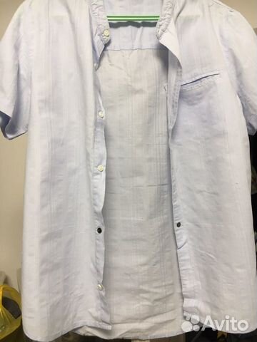 Рубашка на мальчика 12-14 лет, 164 см., новая