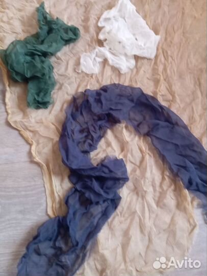 Набор тканей натуральный шёлк