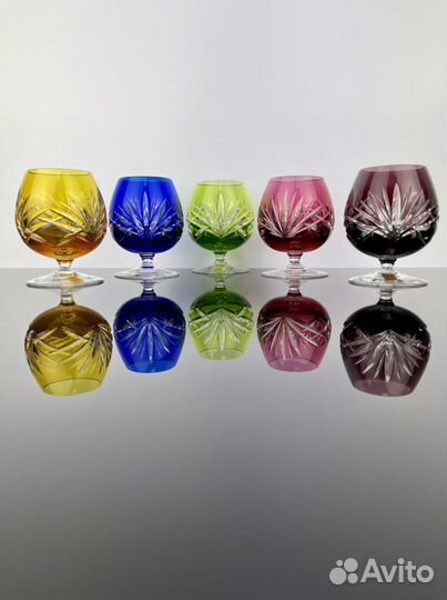 Пять коньяных бокалов Nachtmann Nierstein.Германия