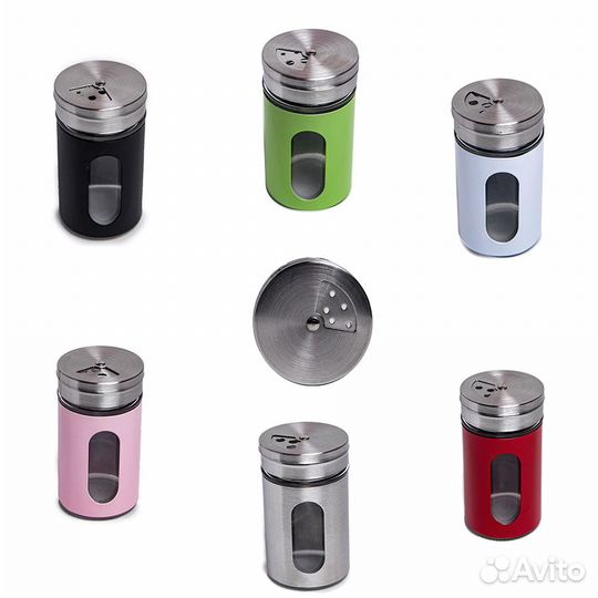 Солонка металлическая GG-121