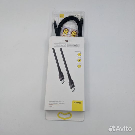 Кабель Baseus Cafule Series Type-C PD2.0, USB Type