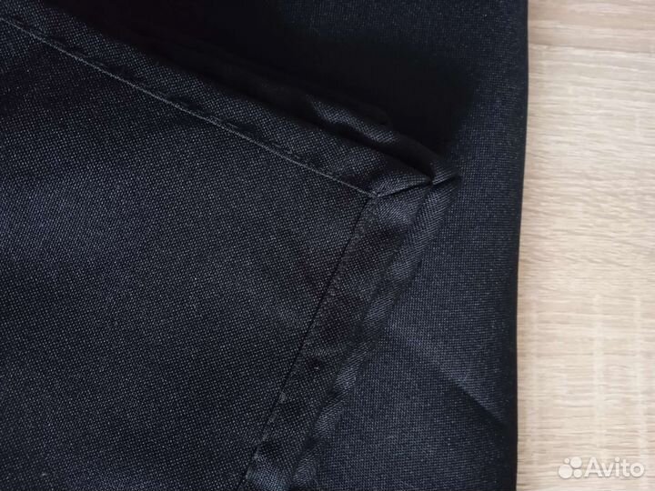 Салфетки чёрные сервировочные 68шт