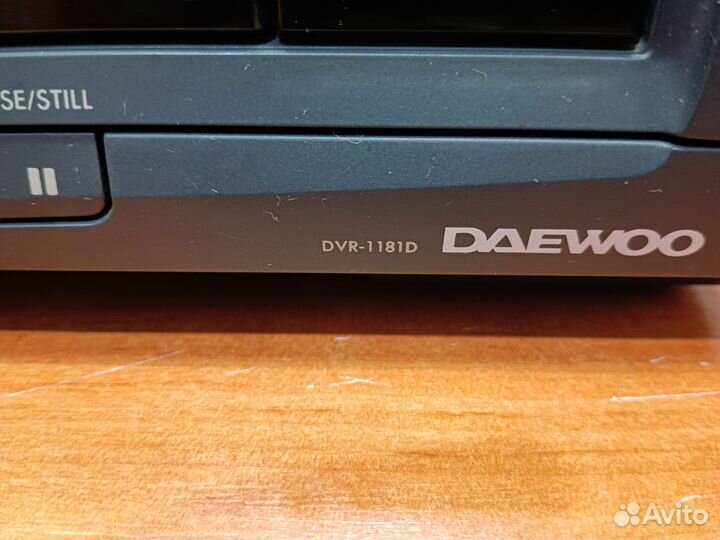 Видеомагнитофон daewoo dvr-1181d