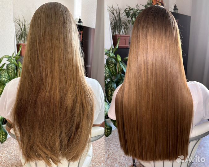Кератиновое выпрямление Ботокс Хол. восстановление