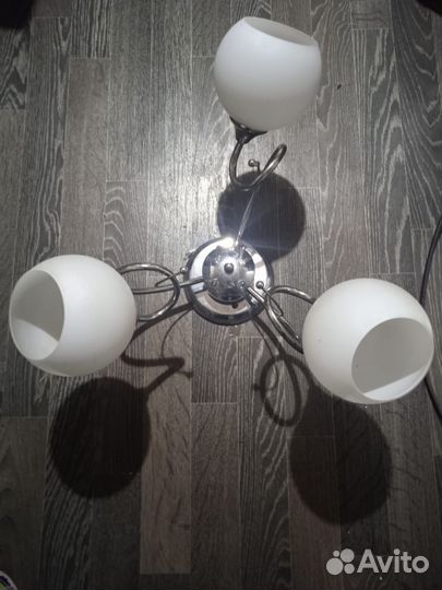 Люстра потолочная подвесная бу