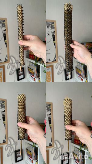 Опоры тотемы для растений разные со мхом