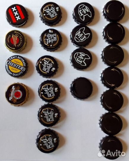 Пробки пивные (кронен),возможен обен на банки кофе