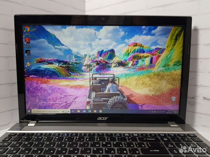 Игровой ноутбук Acer 2видеокарты/8Gb/SSD гарантия
