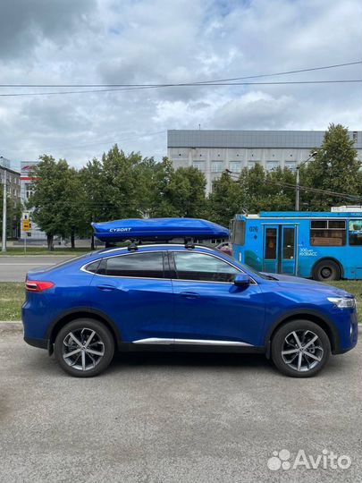 Багажный бокс cybort F1 410 206x80x33 см (2-х стор