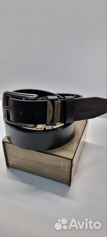 Мужской кожаный брендовый ремень
