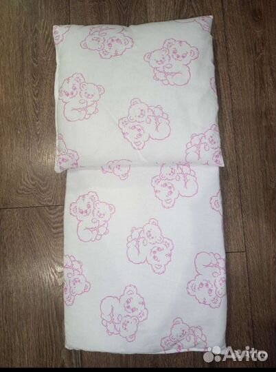 Подушка и матрас в коляску