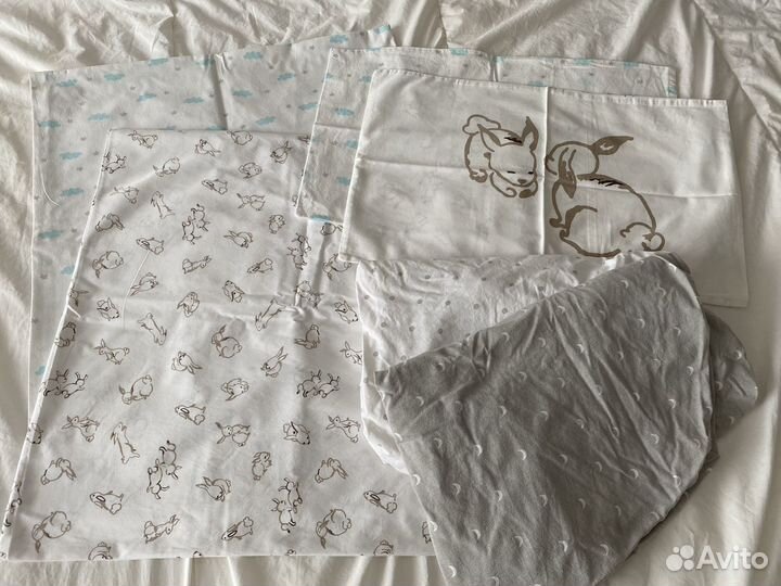 Текстиль для детской кроватки IKEA