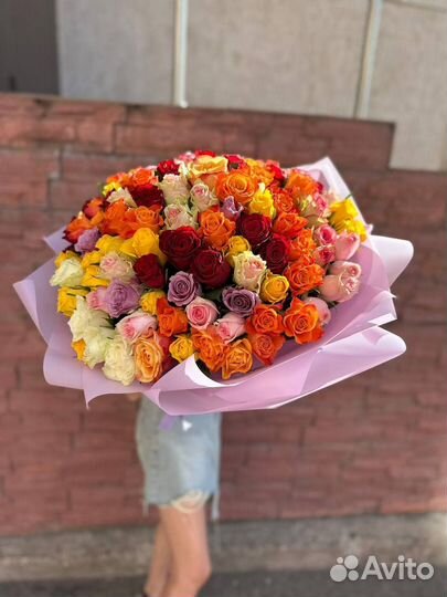 Розы кенийские премиум класса