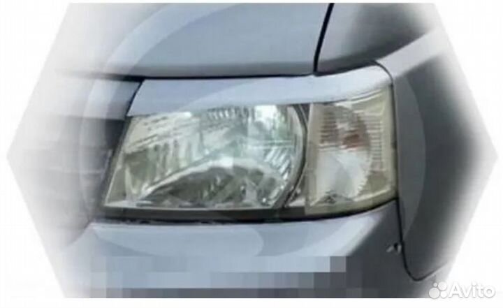 Реснички на фары honda stepwagon 2001- RF3