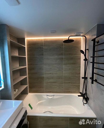 Ремонт ванной и туалета под ключ. Скидка