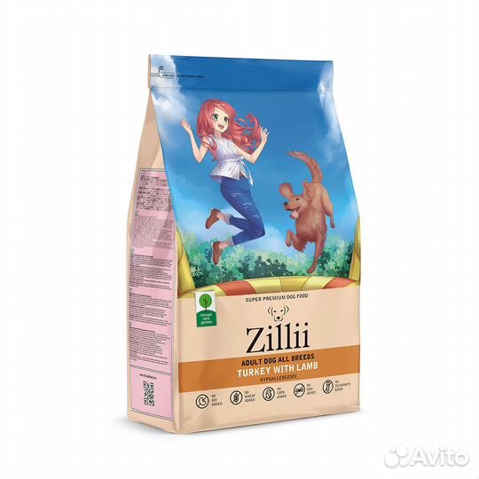 Корм для собак Zillii