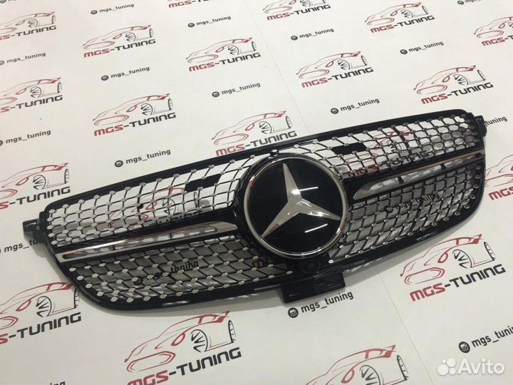 Решетка GLE-Coupe c292 Diamond Black (Дистроник)