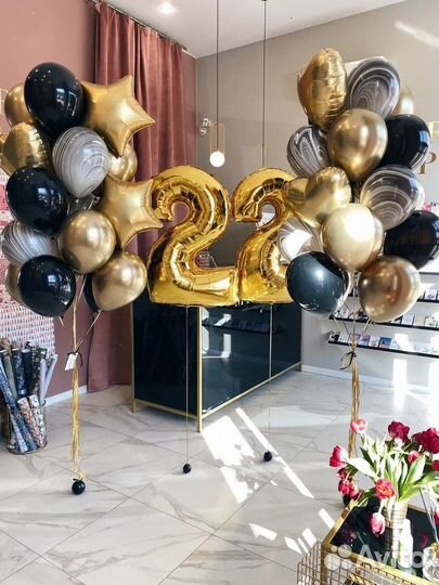 Воздушные шары, гелиевые шары, фотозона, выписка