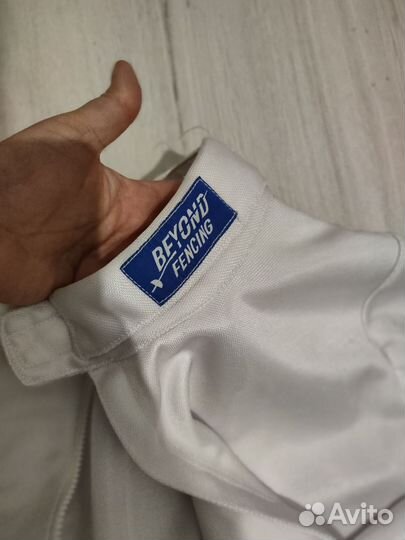 Куртка брюки набочник для фехтования левша