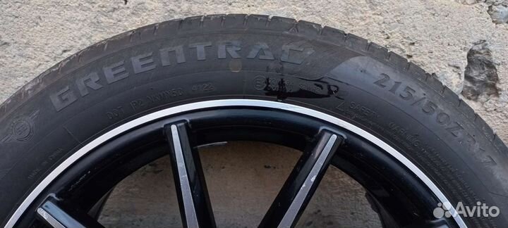 Колеса летние 215/50/17