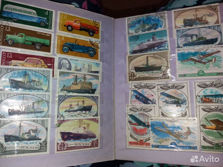 Альбом с марками СССР 60-80гг