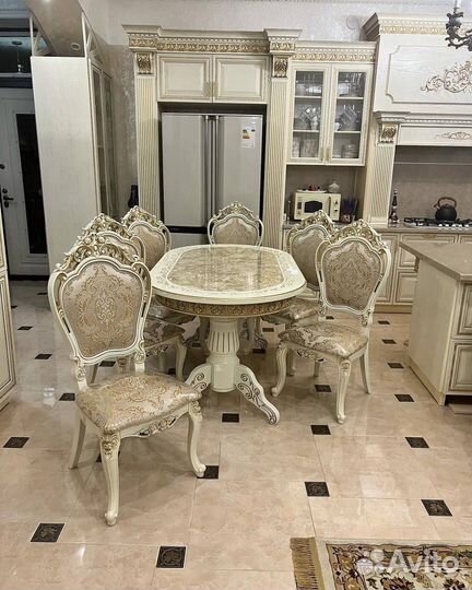 Стол «Лапка» голд / Стол и стулья