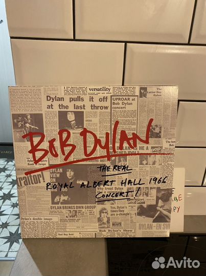 Виниловые пластинки Bob Dylan (2 шт) новые