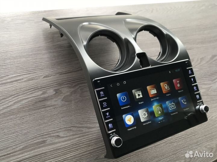 Магнитола Nissan Qashqai + физические кнопки