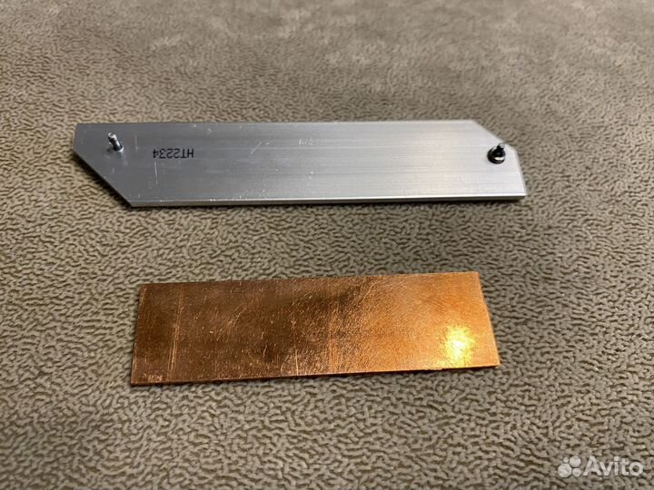 Радиаторы ssd m.2 2280 Asus (ал.) и Espada (медь)