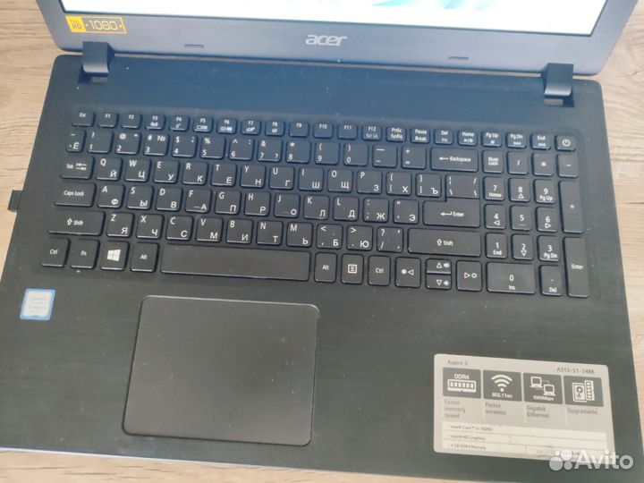 Ноутбук Acer Aspir
