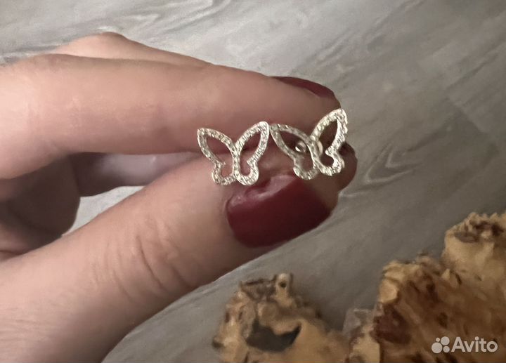 Серьги с бриллиантами