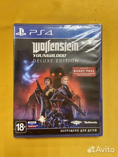 PS4 Wolfenstein 2: Youngblood Deluxe Edition