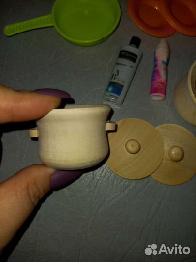 Посуда для барби