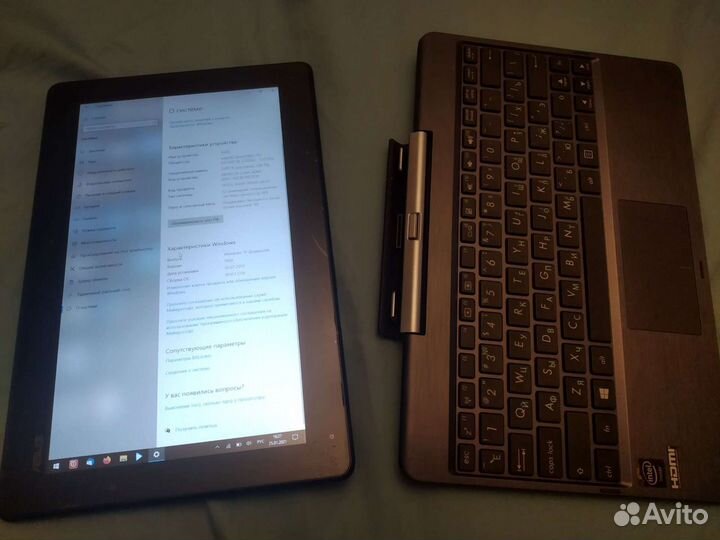 Планшета asus t100tal