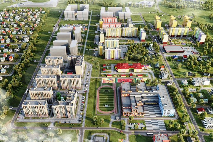 2-к. квартира, 55 м², 3/10 эт.